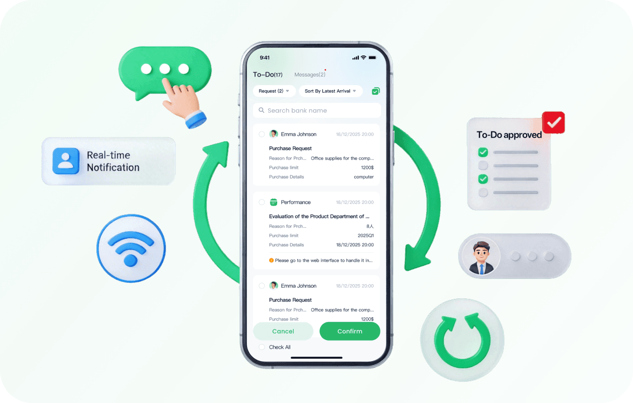 Real-Time Mobile Approvals