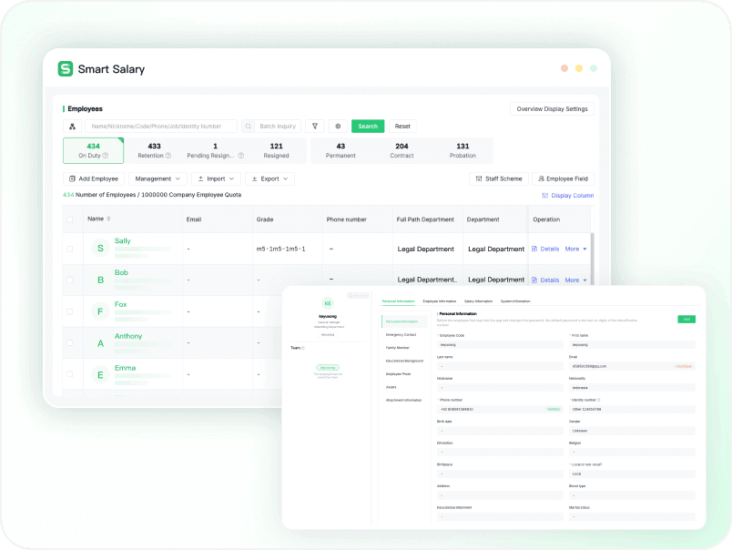 Centralized Employee Records