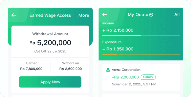 Akses Gaji Instan – Gajian Bisa Kapan Saja